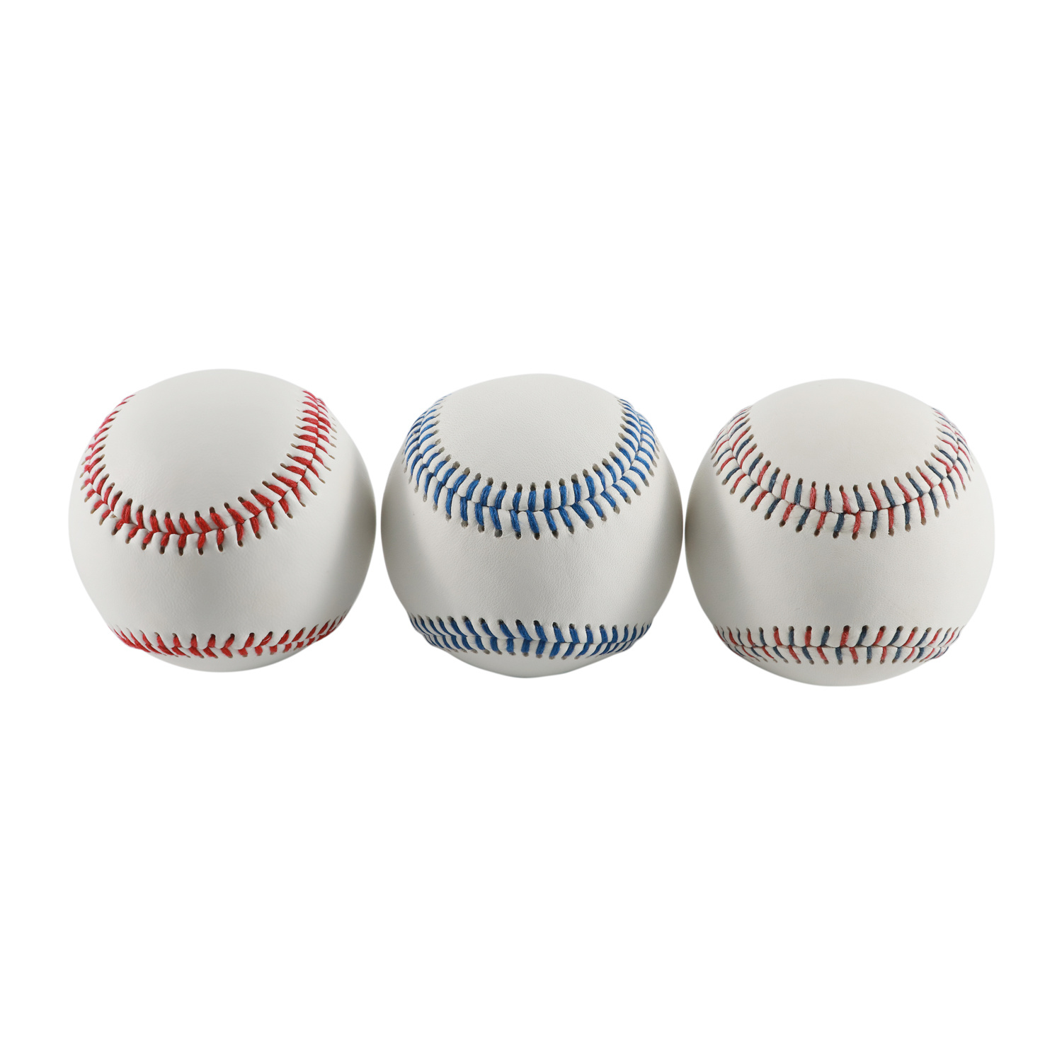 Großhandels-PVC-Abdeckungs-Baseball-Gummischwamm-Kern-kundenspezifischer Baseball im Freien