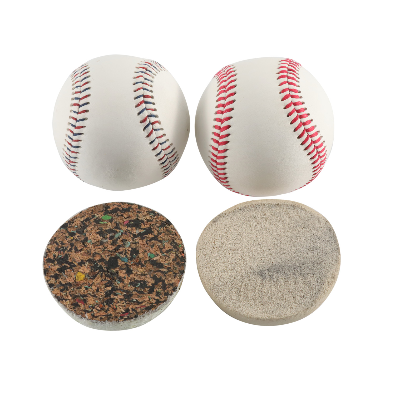 Hochwertiger, professioneller/offizieller Baseball-Baseball aus 100 % Rindsleder der Güteklasse A (ZM-BB-100A)